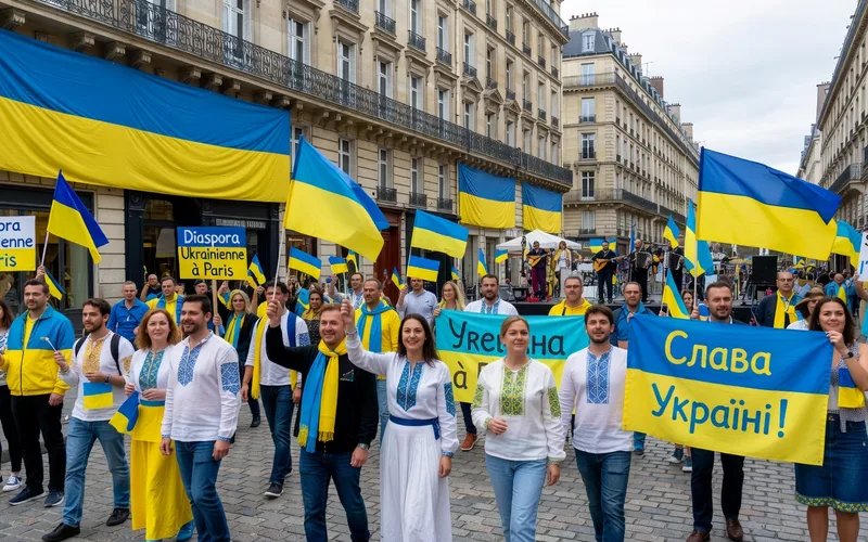 Communaut&eacute; ukrainienne en France